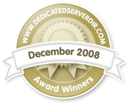 Dedicated Server Directory Award 2008