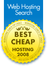 Web Hosting Search Award 2008